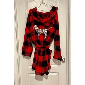 VS PINK LARGE Bling Dog Robe